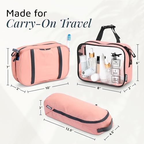 TRIPPED Travel Gear 3-Piece Travel Toiletry Bag Set - Image 6