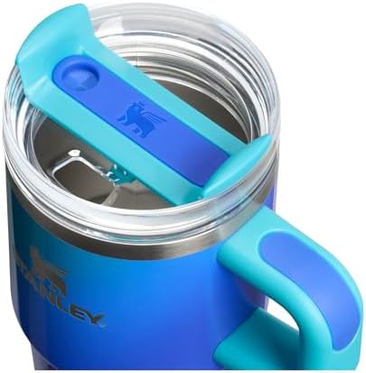 STANLEY Quencher H2.0 Flow State Tumbler, 20 oz, Sea Glass Aura - Image 2