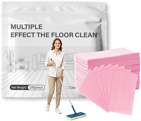 Floor Cleaning Tablets, Multi-Surface Cleaner Tabs for Hardwood, Tile, Vinyl & Marble, Deep Stain, Grease & Limescale Remover, Fresh Scents, 30/60/100 Counts by Unknown