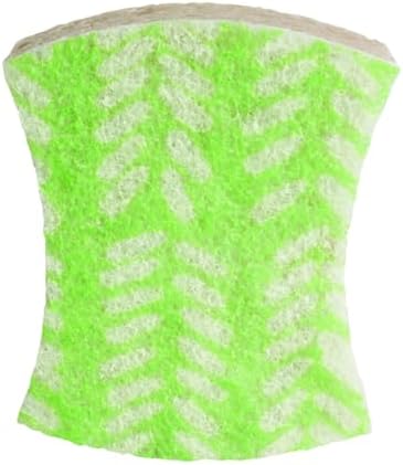 Scotch-Brite ocelo Non-Scratch Scrub Sponges, Assorted Designs, Scratch-Free for Nonstick Cookware & Dishes, Kitchen & Bathroom Use, Reusable Multi-Surface Cleaning Sponges (4 Count (Pack of 1)) - Image 3