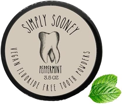 Zero Waste up to 6 Month Supply Organic Vegan Fluoride Free Tooth Powder Peppermint Flavor- Ships Without Any Plastic Packaging I Natural Whitening I Stronger Teeth - Image 7