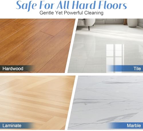 2026 New 100 Pcs Multi-Surface Floor Cleaning Tablets for Mopping, Concentrated Floor Cleaner for Hardwood, Tile, Laminate & Vinyl Floors, Deep Cleaning Tablets with Streak-Free Finish, Gardenia Scent - Image 3