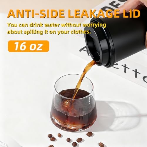 Plastic Reusable Coffee Cups with Lids, 15 Pack - Image 4