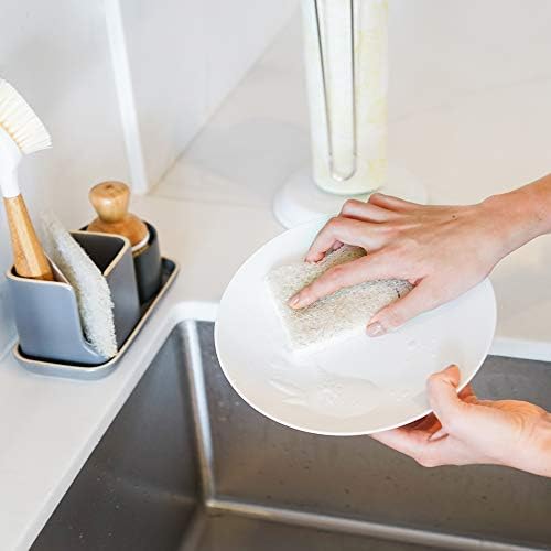 Full Circle Beachy Clean Coconut Sponge, Scour Pads, Set of 3 (Pack of 2) - Image 2
