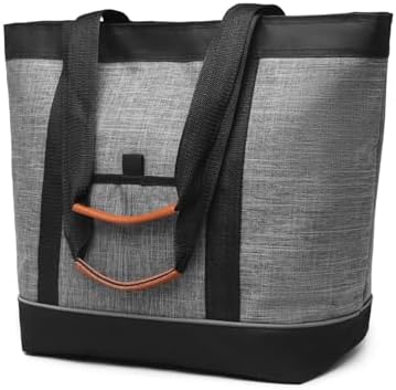Insulated Cooler Bag Reusable Grocery Tote Bags Transport Large Lunch Box for Women by TIIOCTI