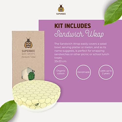 SuperBee Women Eco Gift Box Toothpaste Tablets Bamboo Brush Beeswax Wrap - Image 6