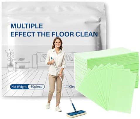 Floor Cleaning Tablets, Multi-Surface Cleaner Tabs for Hardwood, Tile, Vinyl & Marble, Deep Stain, Grease & Limescale Remover, Fresh Scents, 30/60/100 Counts by Unknown