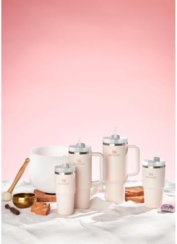 STANLEY Quencher H2.0 Flow State Tumbler, 40 oz, Rose Quartz 2.0 - Image 6