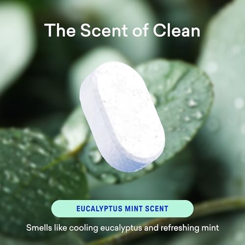 BLUELAND Bathroom Spray Cleaner, 4-Pack Refill, Eucalyptus Mint - Image 3