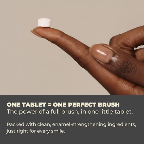 Cool Mint Fluoride-Free nHAp Toothpaste Tablets, 248 ct - 4month - Image 6
