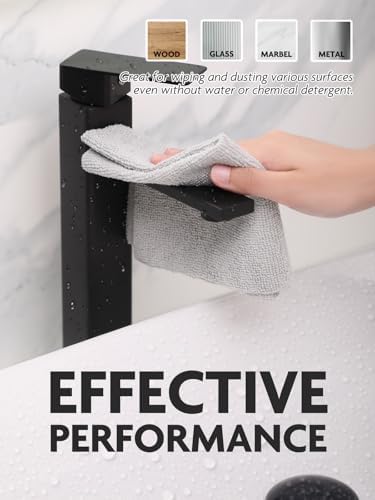 Fantasticlean Microfiber Cleaning Cloth Roll- 60 Sheets,12" (Grey, Dimgrey) - Image 4