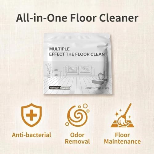 100/150/200/300pcs Floor Cleaning Tablets, Multi-Surface Floor Cleaning Tablets, Concentrated Cleaner Multiple Effect the Floors Clean for Tile,Hardwood (Blue-100pcs) - Image 2