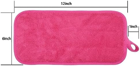 Makeup Remover Cloths Face Pads Reusable Microfiber Facial Cleansing Cloths - Image 5