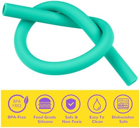 Tomorotec 15PCS Silicone Drinking Straws Fit for Stanley 40oz 30oz Tumbler - Image 4