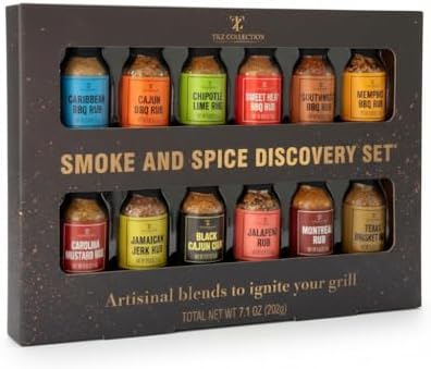 12 Pack Spices Gift Set – Essential Seasoning Collection with Spice Jars – Kitchen Spice Rack Must-Have – Ideal Home Essentials for Cooking, Grilling & Everyday Meals by Tilz