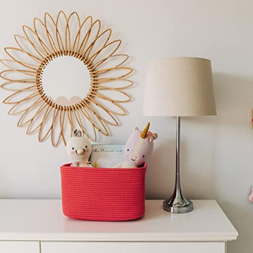 OrganiHaus Rainbow Basket for Shelf Storage, 15x9x10 - Image 6