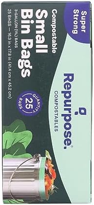 Repurpose Compostable 3 Gallon Food Scrap Bags, 25 CT - Image 4