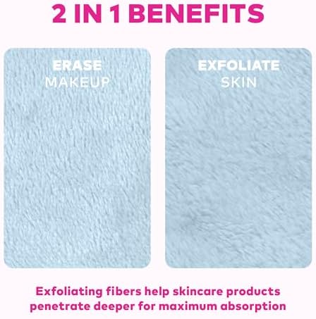 The Original MakeUp Eraser PRO, Effortlessly Remove All Makeup Using Only Water, Including Waterproof Mascara, Eyeliner, Foundation, Lipstick, Sunscreen,and More! Apricot, 1ct - Image 6