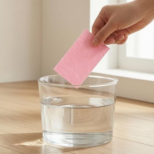 Floor Cleaning Tablets, Multi-Surface Cleaner for Ceramic Tiles, Wood, and Marble Floors, with Fragrance Retention, 100 Count (100pcs, Pink) - Image 7