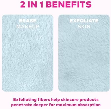 The Original MakeUp Eraser 7-Day Set, Erase All Makeup With Just Water, Including Waterproof Mascara, Eyeliner, Foundation, Lipstick, Sunscreen, and More! Hello Kitty Skiing, 7ct - Image 6