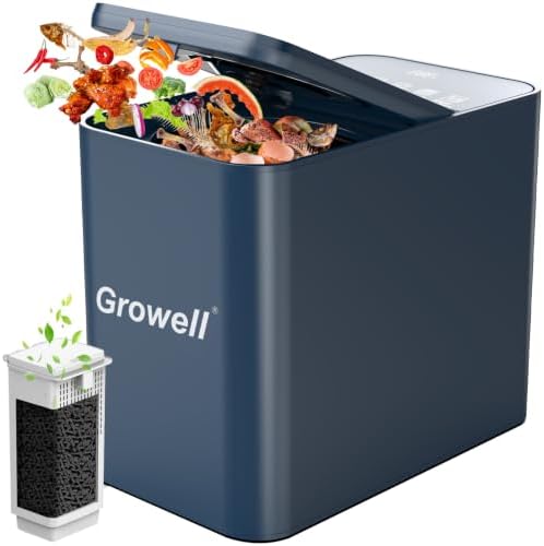 Growell 3.2L Electric Composter, Countertop Food Waste Indoor Compost Bin by Growell