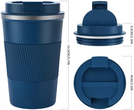 KETIEE Travel Mug 12oz, Insulated Coffee Mug with Leakproof Lid - Image 2