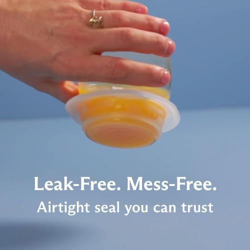 Stasher Reusable Silicone Stretch Lids, Clear, 4-Pack, Variety of Sizes - Image 3
