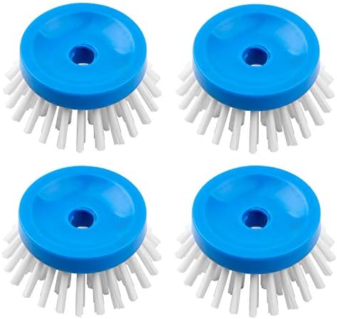 MR.SIGA Soap Dispensing Palm Brush Refill, Pack of 4 by MRSIGA