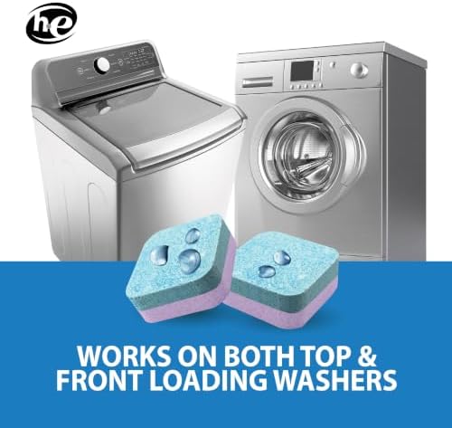 SANI 360° Washing Machine Cleaning tablets, 12 pack is Formulated with Enzyme, Deep Cleans and Deodorizes Front and Top Loading Washers use up to 1-year supply Lavender Scent - Image 6