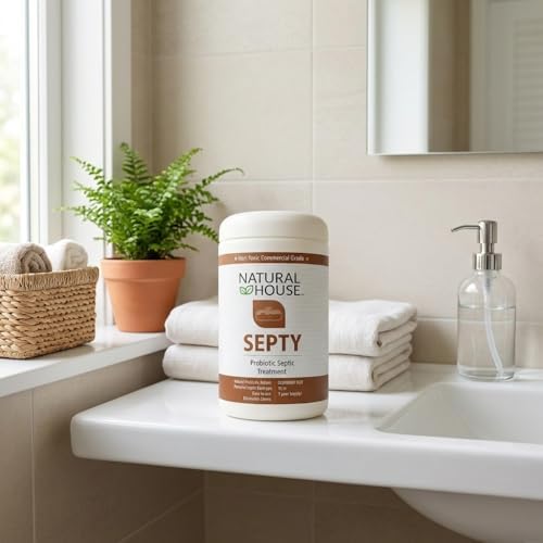 Natural House Septy - Plant-Based Enzyme Pods for Septic-Safe Plumbing Care - Monthly Maintenance for Tank, RV & Boat Systems - Plant-Based, Fragrance-Free - 12 Month Supply - Image 3