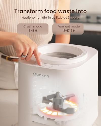 4L Electric Composter for Kitchen, Smart Countertop Compost Bin - Image 3
