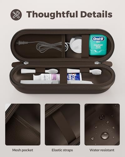 ProCase Electric Toothbrush Travel Case for Oral-B & Philips Sonicare -L - Image 5