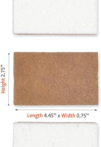 Full Circle Walnut and Cellulose Scrubber Sponges, Pack of 6 - Image 6