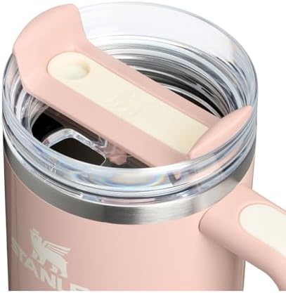 STANLEY Quencher H2.0 Flow State Tumbler, 30 oz, Peach Whip Gloss - Image 2