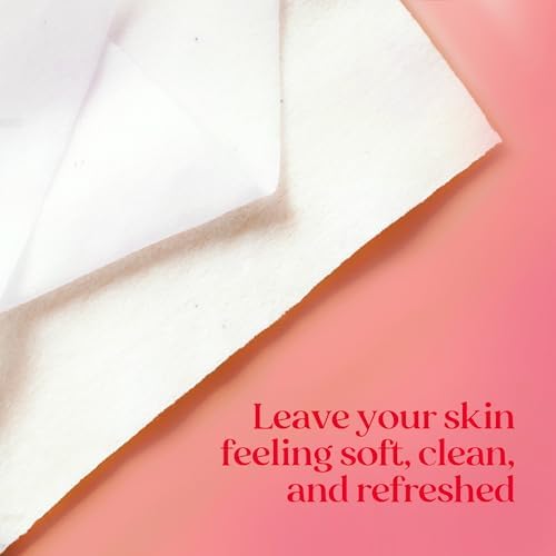 Burt's Bees Pink Grapefruit Face Wipes, for All Skin Types, Hydrating Makeup Remover & Facial Cleansing Towelettes, 90 Count (Pack of 6) - Image 2