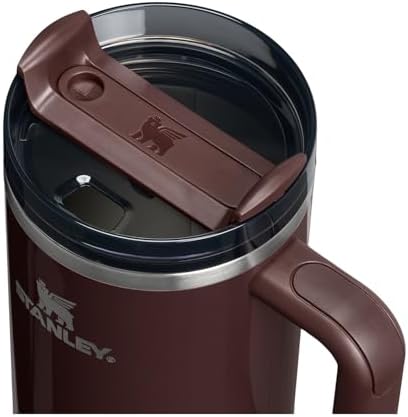 STANLEY Quencher H2.0 Flow State Tumbler, 40 oz, Mahogany Gloss - Image 2