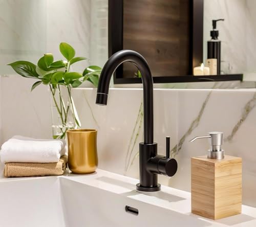 Clasin Home Bamboo Soap Dispenser with Anti-Slip Pads and Stylish Horizontal Wood Grain, Hand Dispenser for Bathroom, Kitchen, Dish, Lotion, Shampoo, Liquid Soap (7 Oz) - Image 4