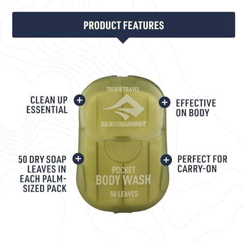 Sea to Summit Trek and Travel Pocket Body Wash, 3-Pack - Image 3