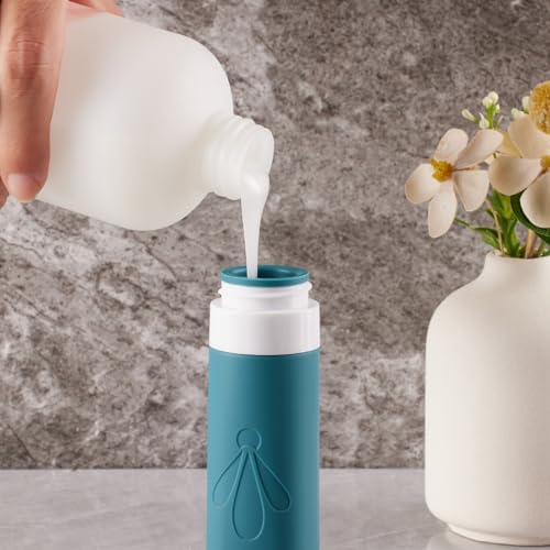INSFIT 17 Pack Travel Bottles for Toiletries, TSA Approved 3oz 2oz Travel Size Toiletries, BPA Free Leak Proof Squeezable Silicone Tubes Travel Essentials for Shampoo Conditioner Lotion Soap - Image 4