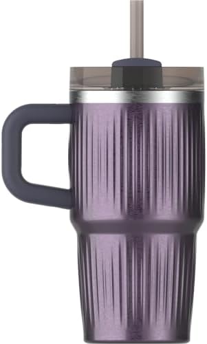 STANLEY Quencher H2.0 Tumbler with Handle and Straw 20 oz | Flowstate 3-Position Lid | Cup Holder Compatible for Travel | Insulated Stainless Steel Cup | BPA-Free | Fluted Wisteria Shine - Image 3