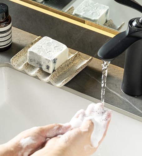 Soap Dish for Shower, Self Draining Bar Soap Holder for Shower - Image 6