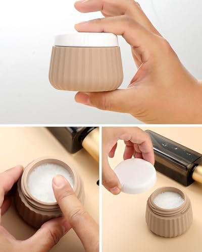 Mrsdry Travel Bottles 8 Pack, TSA Approved 3 oz Toiletries Containers, Leak Proof Silicone Squeezable Essentials Jars with Clear Bag - Image 3