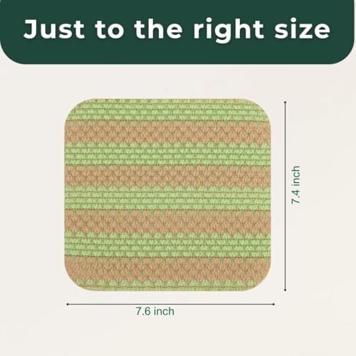 mibboom's Plant-Based Dish Scrubber [10 Pack] - Non-Scratch Corn Scourer, Odor-Free Kitchen Sponges, No Microplastic Dish Cloths for Nonstick Pans, Made in Korea - Image 6