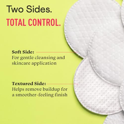 Swisspers Premium Exfoliating Cotton Rounds, Dual-Sided (Pack of 3) - Image 2
