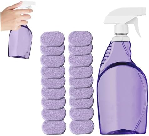 Splash Spray Cleaner Bottle with 18PCS Cleaning Tablets, Multi Purpose Kitchen Cleaner Spray for Oven Kitchen Bathroom. - Image 7