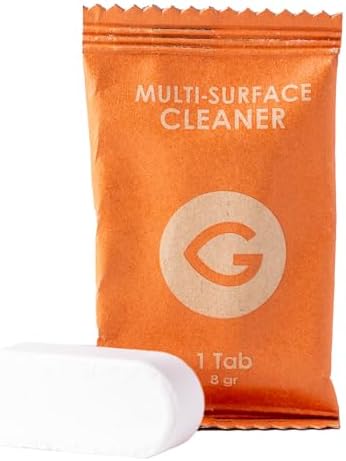 Multi-Surface Cleaner Refill Tablets, 24 Pack – Just Add Water – Plastic-Free Concentrated Cleaner for Glass, Tile, Stainless Steel & Counters – Refills Any Spray Bottle – Orange Scent - Image 4