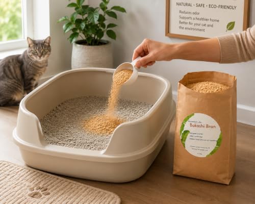 Sunwood Life®Premium Bokashi Bran - Excellent for Food Waste Composting, Graden and Pet Ordors Control (6 bags/13.2lbs) - Image 5