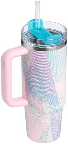 STANLEY Quencher H2.0 Flow State Tumbler, 30 oz, Sea Glass Plume - Image 3