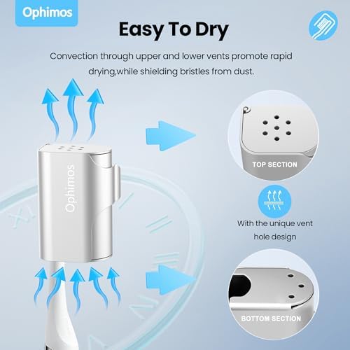 Aluminum Toothbrush Head Cover/Cap/Protector Case - Image 2