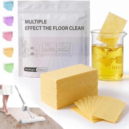 Floor Cleaning Sheets Stain Removal Concentrated Cleaner by Unknown
